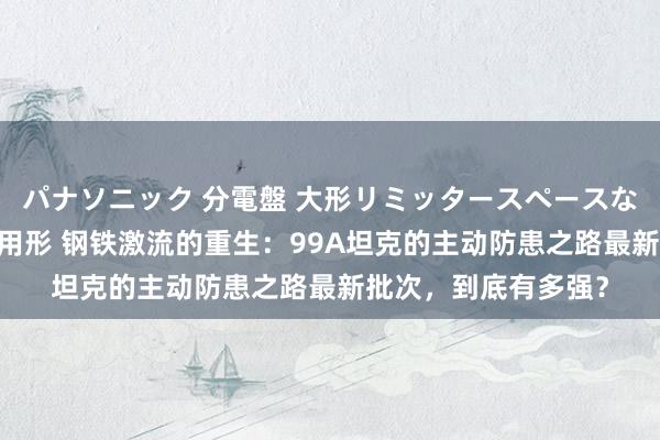 パナソニック 分電盤 大形リミッタースペースなし 露出・半埋込両用形 钢铁激流的重生：99A坦克的主动防患之路最新批次，到底有多强？